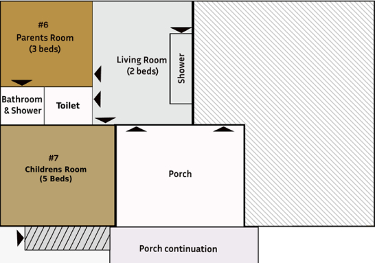 Left Family Cabin Blueprint